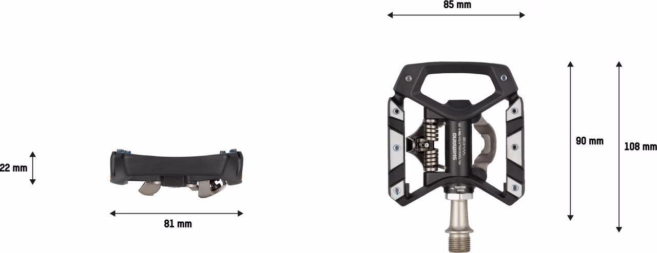 Shimano XT Klick-/Plattformpedale PD-T8000 Wochenangebot