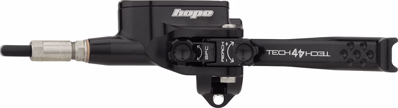 Hope Tech 4 V4 v+h Set Scheibenbremse mit Kunststoffleitung Neueste Stile