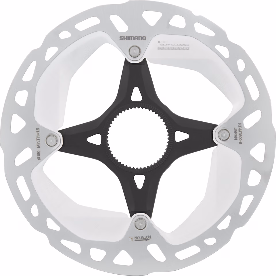 Shimano Bremsscheibe RT-MT800 Center Lock Innenverzahnung für XT / Ultegra Letzter Tag