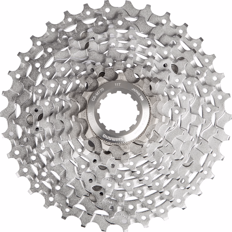 Shimano XT Kassette CS-M770 + Kette CN-HG93 9-fach Verschleißset Fabrik Onlineshop