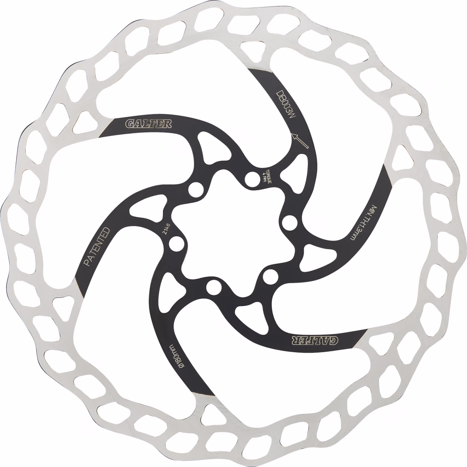 GALFER Fixed Disc Wave 1 8 mm MTB 6-Loch Bremsscheibe Sonderangebot