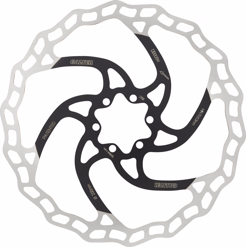 GALFER Fixed Disc Wave 1 8 mm MTB 6-Loch Bremsscheibe Sonderangebot