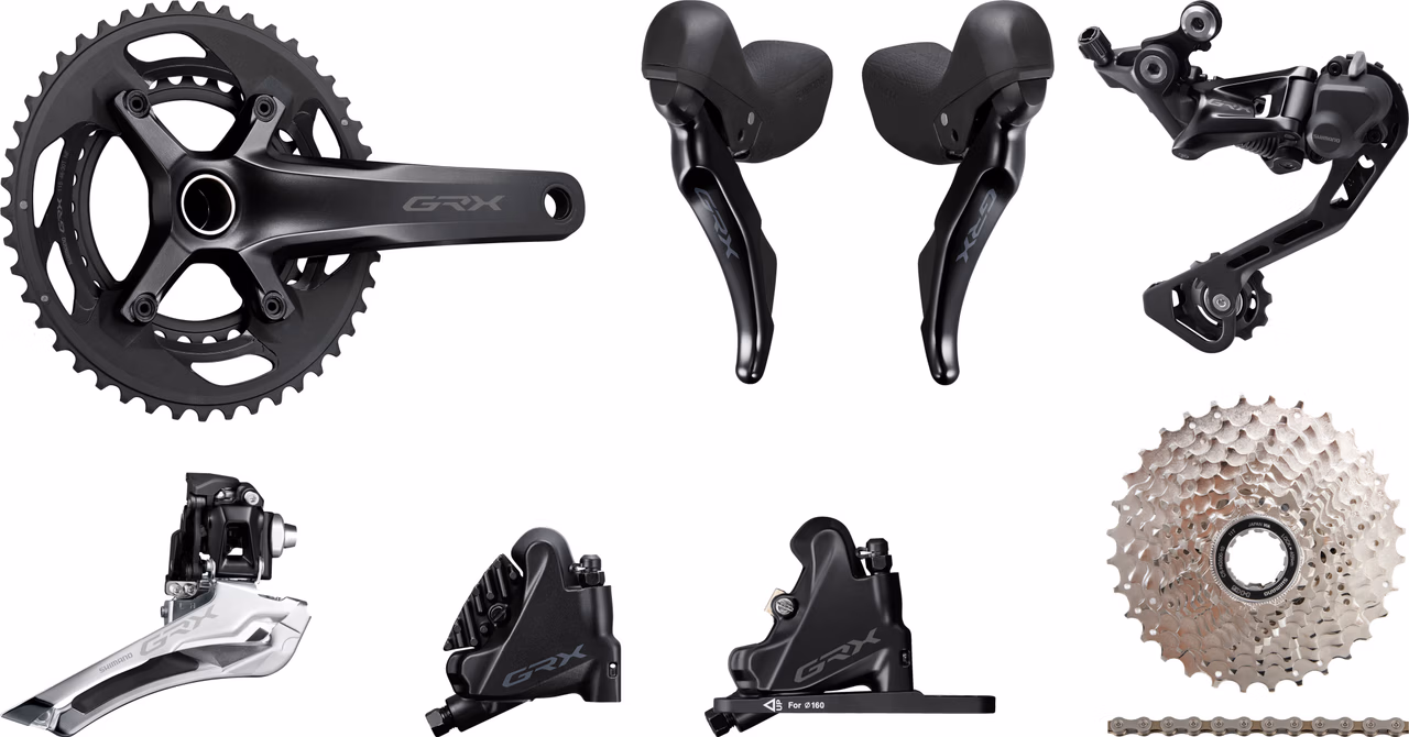 Shimano GRX RX400 Gruppe 2x10 30-46 Bis zu 50% Rabatt
