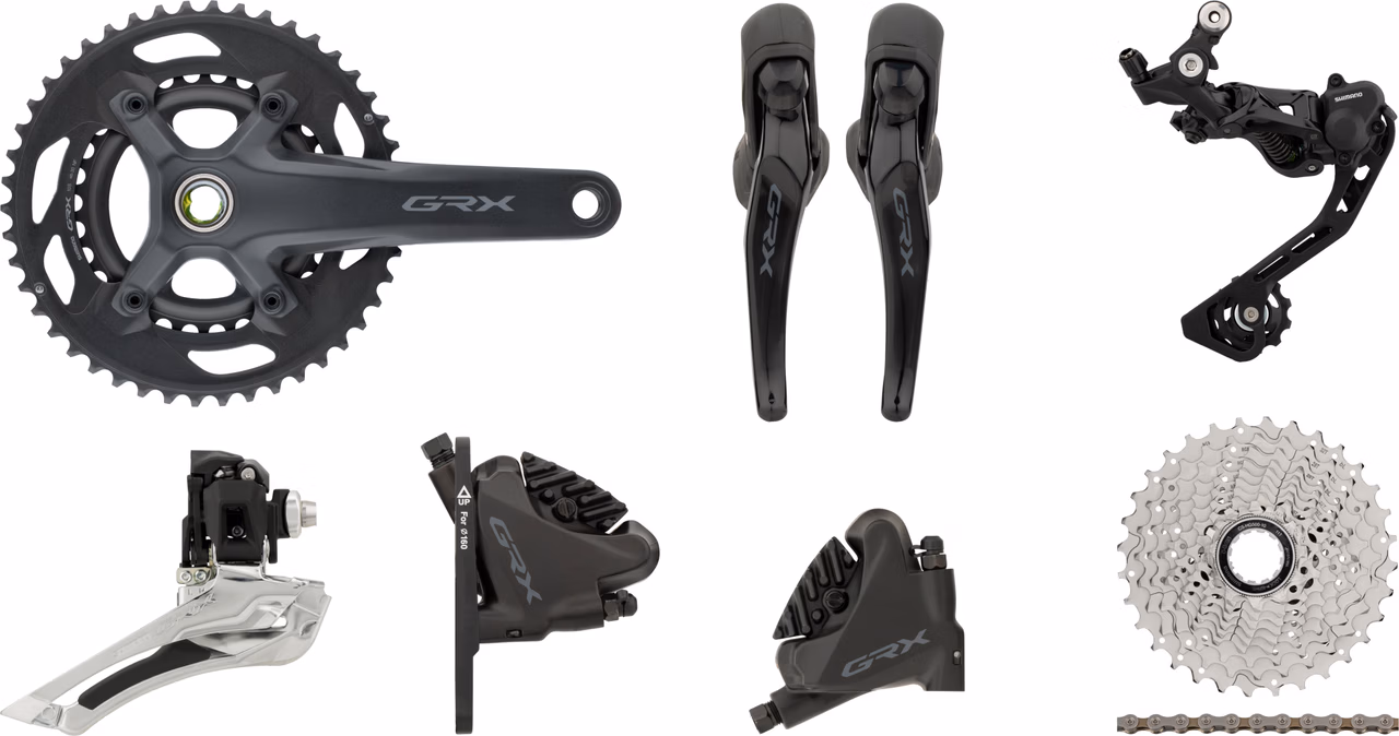 Shimano GRX RX400 Gruppe 2x10 30-46 Bis zu 50% Rabatt