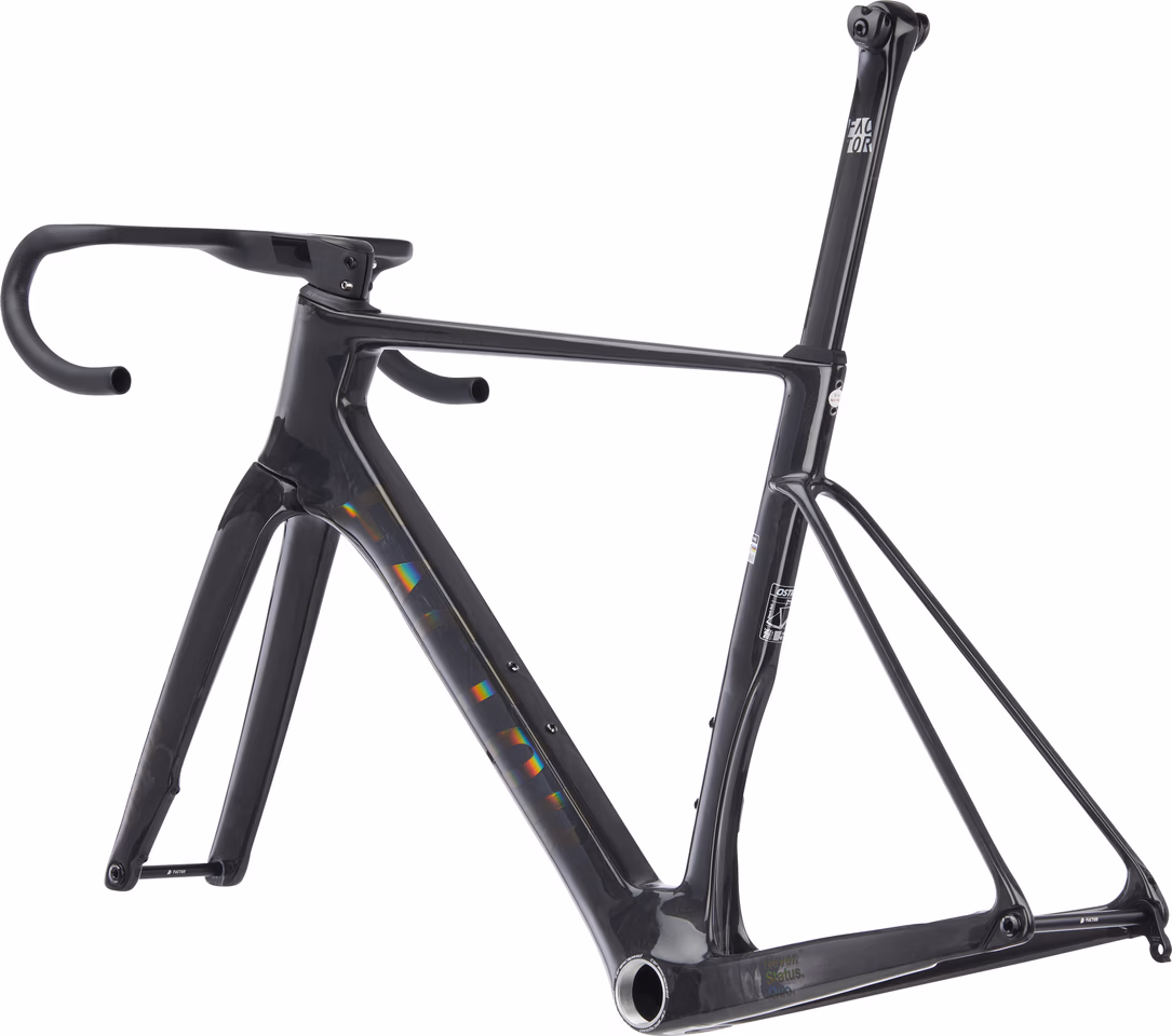 Factor OSTRO V.A.M. Disc T47a Shimano tint over chrome Carbon Rahmenkit Im Verkauf