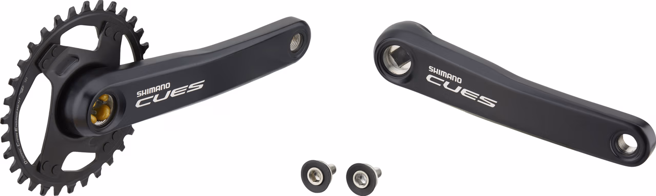 Shimano CUES Kurbelgarnitur FC-U4000-1 Vierkant Heißer Verkauf