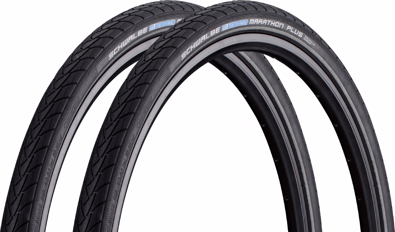 Schwalbe Marathon Plus E-50 28" Drahtreifen 2er-Set 50% Rabatt für begrenzte Zeit
