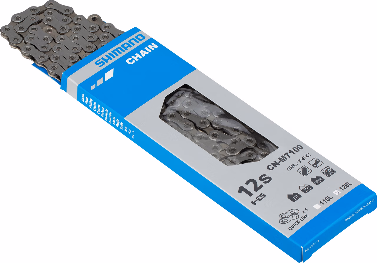 Shimano SLX Kassette CS-M7100-12 + Kette CN-M7100 12-fach Verschleißset Auslauf
