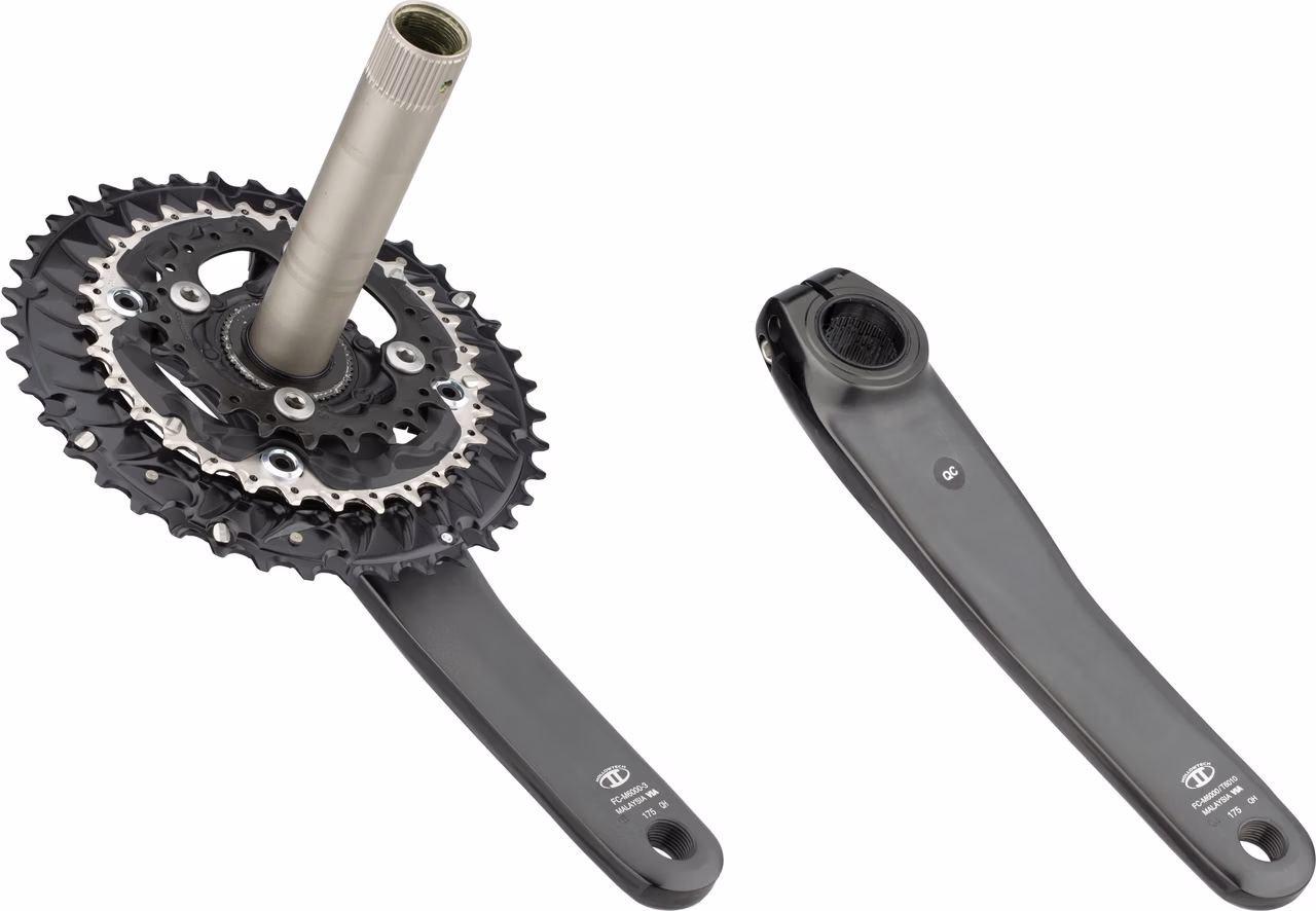 Shimano Deore Kurbelgarnitur FC-M6000-3 Hollowtech II VIP-Rabatte