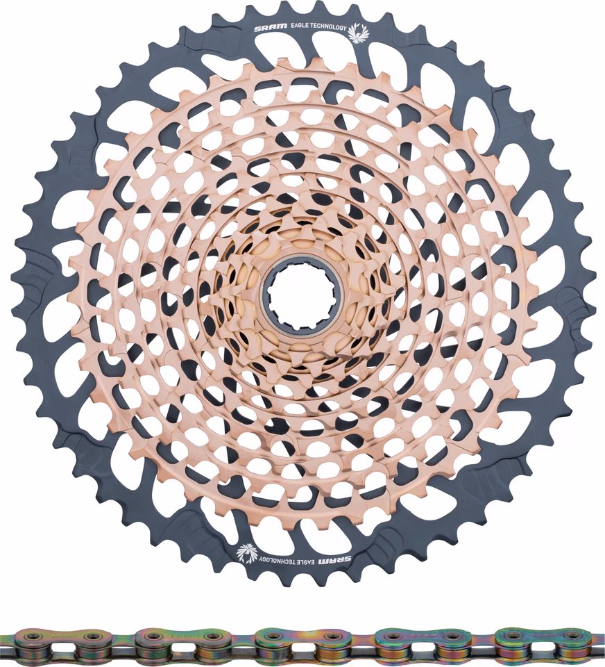 SRAM XX1 Eagle XG-1299 Kassette + PC XX1 Eagle Kette 12-fach Verschleißset Fabrikladen