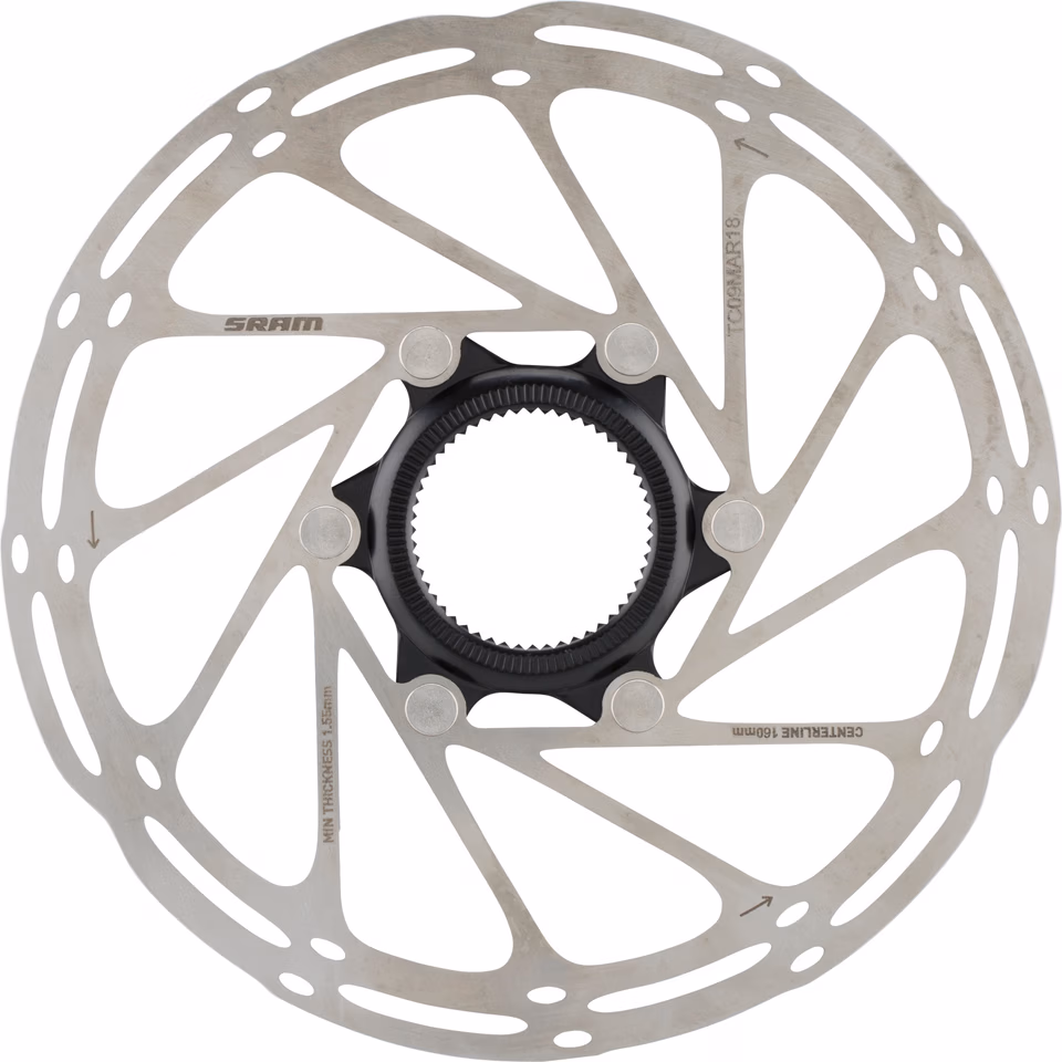 SRAM Centerline Rounded Center Lock Bremsscheibe 2-teilig 2025