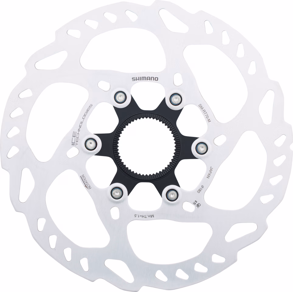 Shimano Bremsscheibe SM-RT70 Center Lock Innenverzahnung für SLX Begrenzt auf 3 Tage