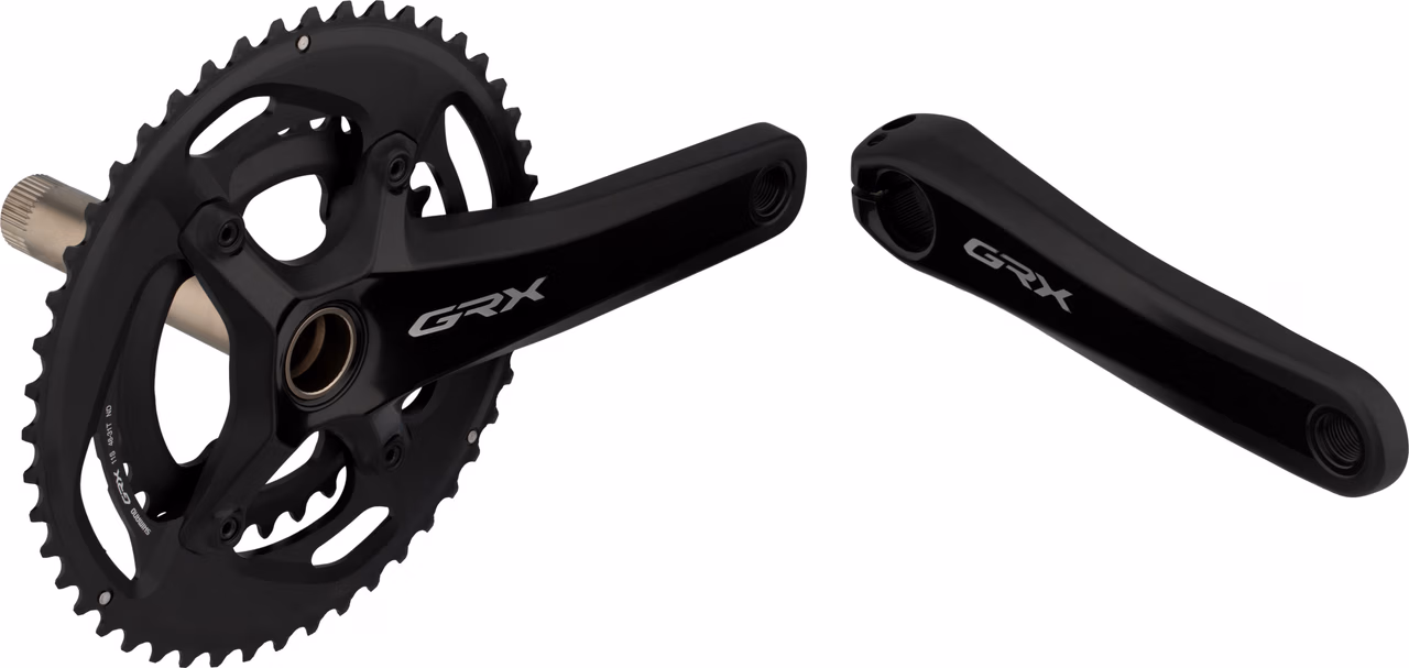 Shimano GRX Kurbelgarnitur FC-RX810-2 Hollowtech II Kostenlose Rückgabe