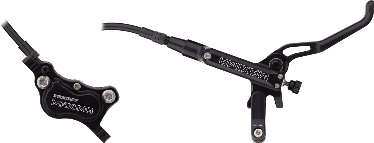 Trickstuff Maxima Black v+h Set Scheibenbremse mit Stahlflexleitung Rabatt