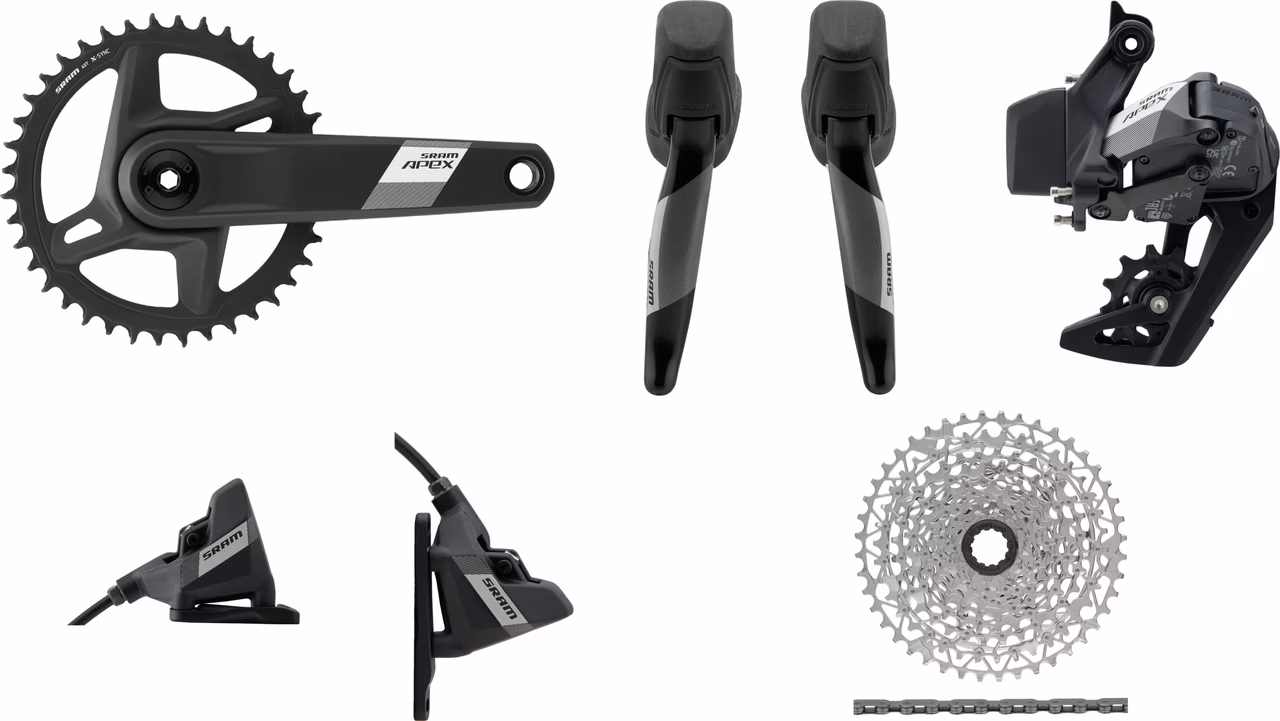 SRAM Apex 1 Wide XPLR AXS 1x12-fach Gruppe