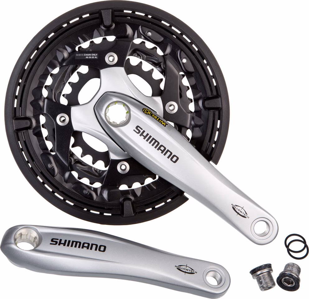 Shimano FC-T521 Kurbelgarnitur Octalink mit Kettenschutzring Nur für heute