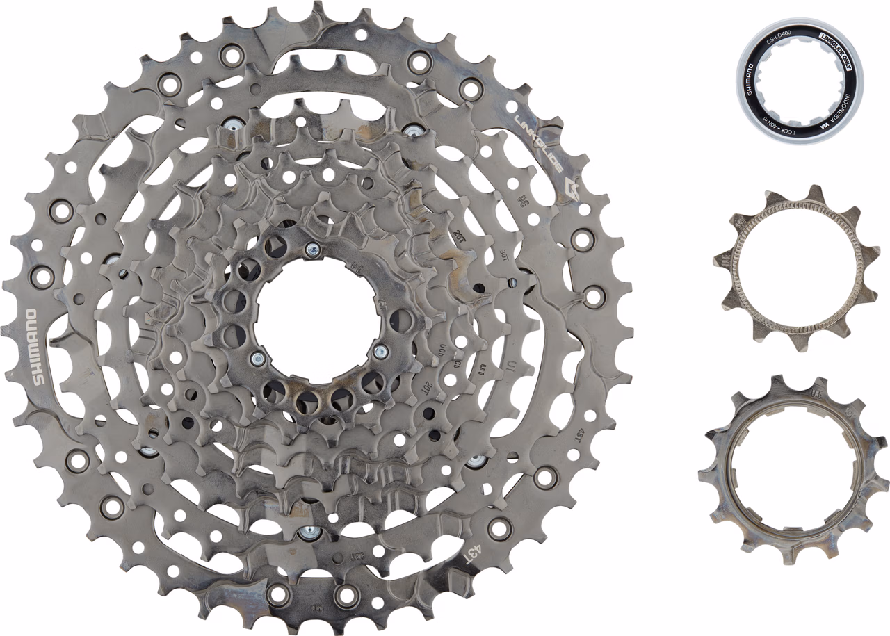 Shimano Kassette CS-LG400-10 Linkglide 10-fach Bis zu 50% Rabatt