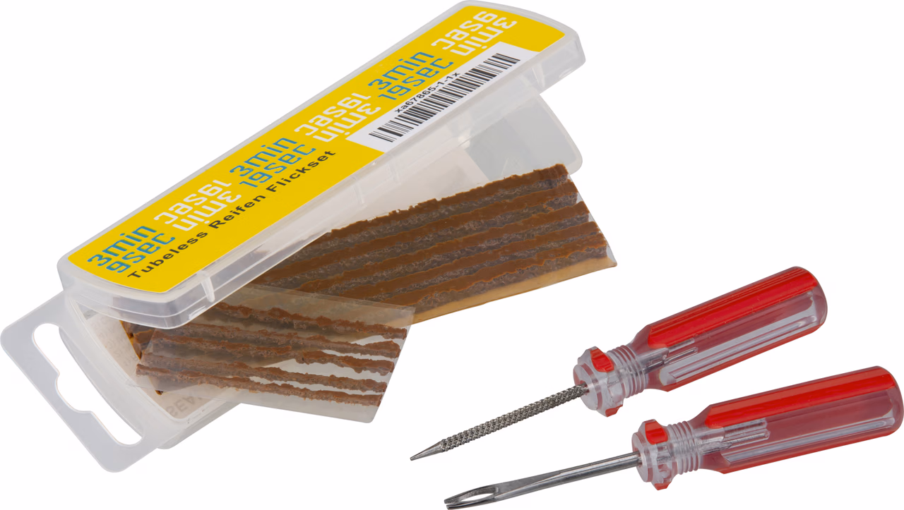 3min19sec Tubeless Reifen Flickset Auslauf