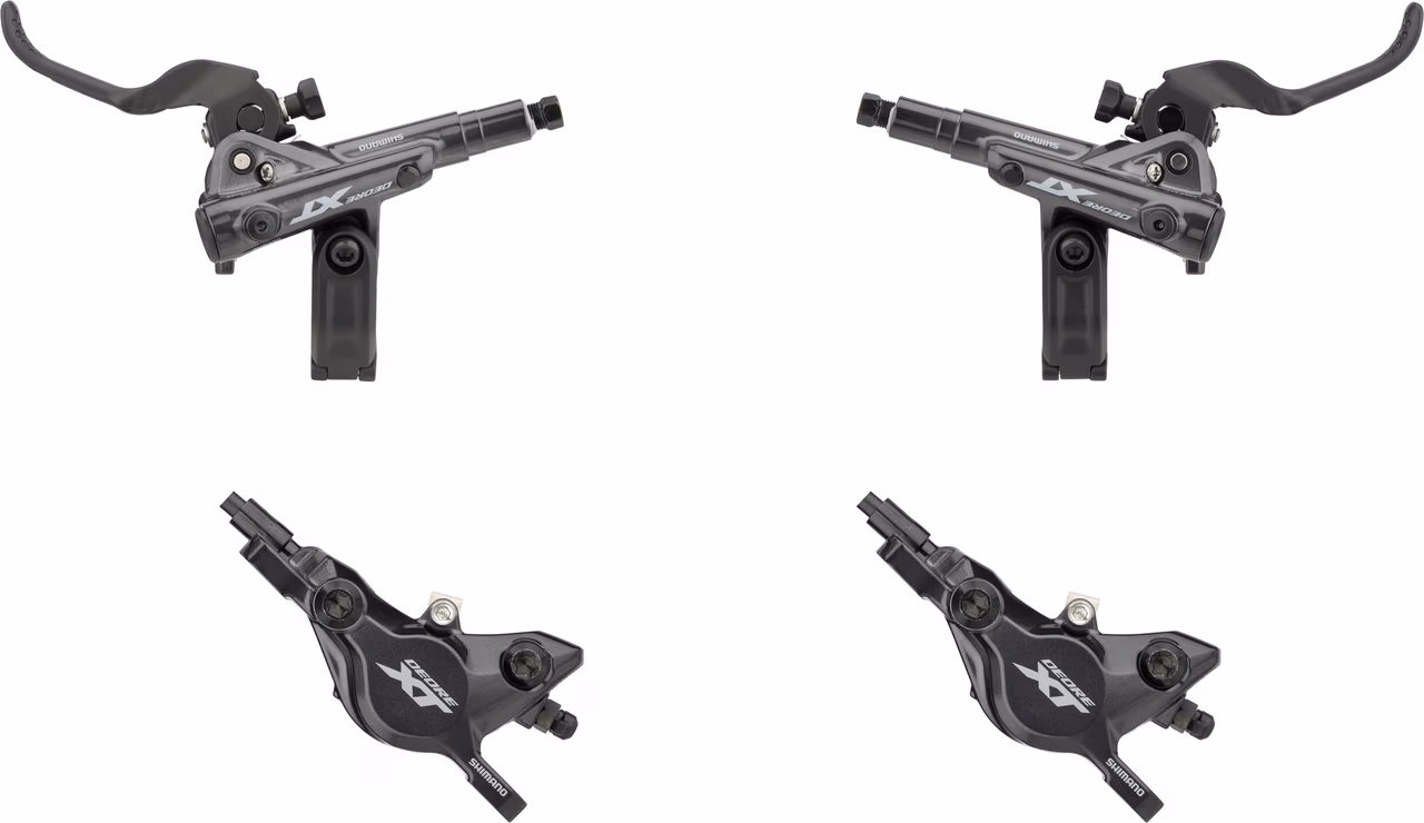 Shimano XT v+h Set Scheibenbremse BR-M8100 mit Resinbelag J-Kit im Angebot