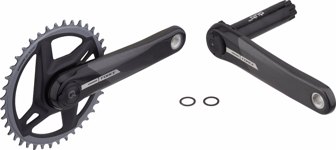 SRAM Force 1 D2 AXS Wide DUB DM 1x12-fach Carbon Powermeter Kurbelgarnitur Osterangebot