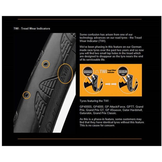 Continental Gator Hardshell 700C Duraskin Wired Road Tyre im Angebot