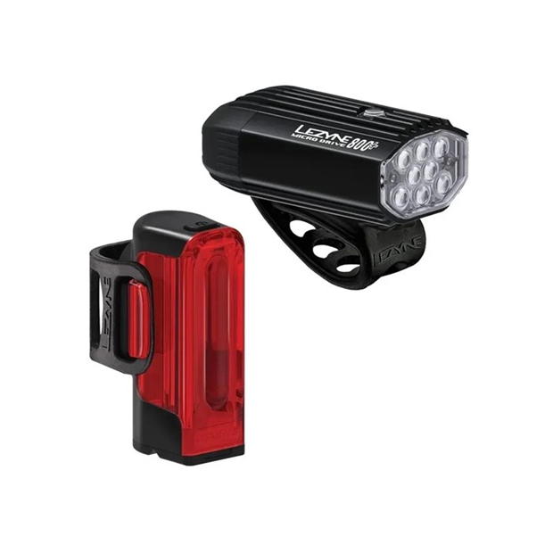Lezyne Micro Drive 800+ Strip Drive 300+ LED Light Set Versandkostenfrei